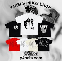 panelel hugs drop tees